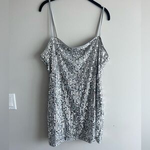 Sparkly mini dress - size large